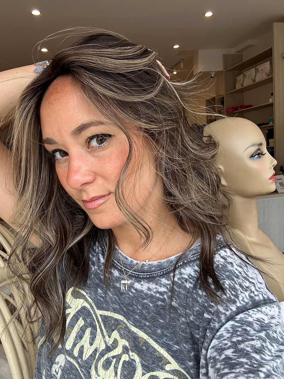 Thumbnail: TCP31192: 8X8 18" CUSTOM REVERSE BALAYAGE COOL TONES
