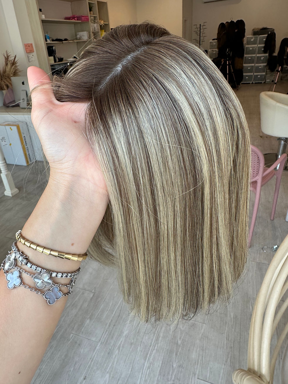Thumbnail: TP33472-74: 7X8 13.5" DIMENSIONAL BLONDE