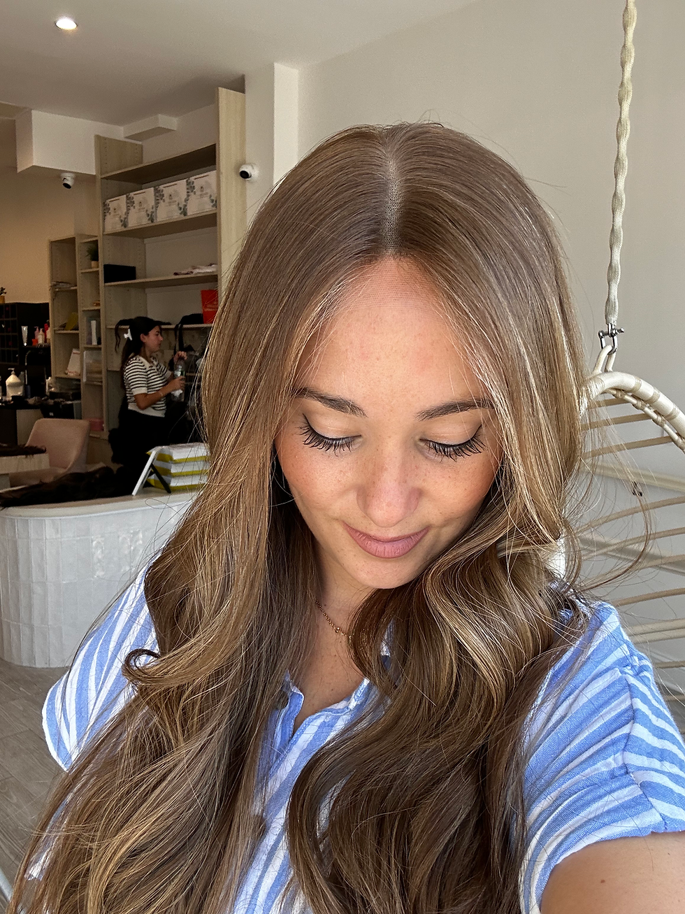 Thumbnail: LACE TOP WIG - CARAMEL BLISS 23-24" XS/S/M