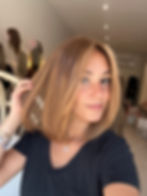 Thumbnail: TCP34816: 7X8 14" CUSTOM WARM COPPER GINGER BALAYAGE