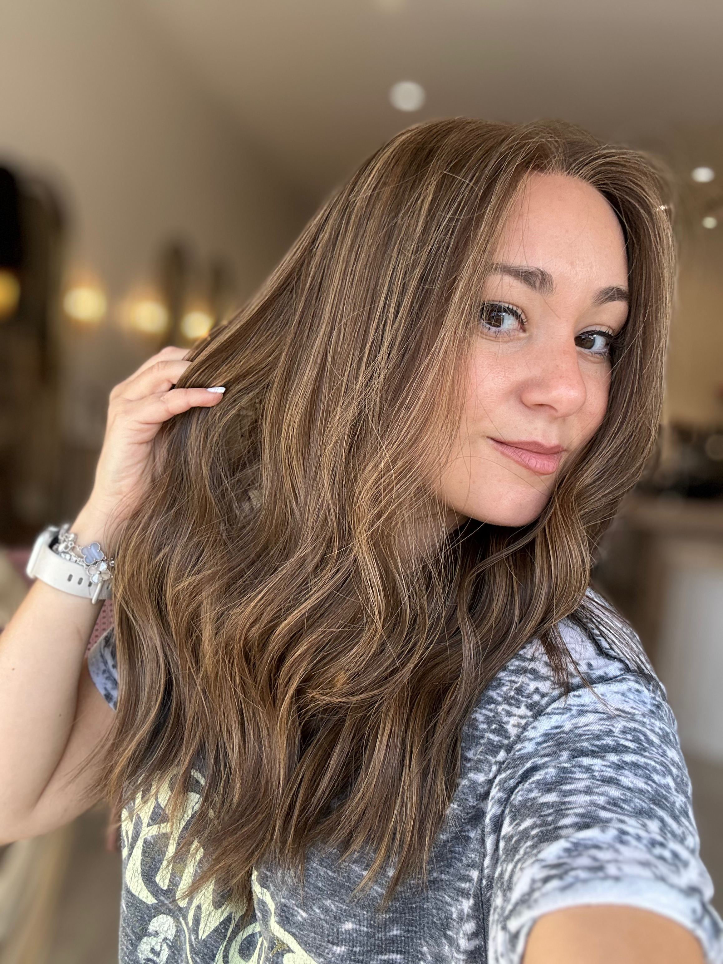 LACE TOP WIG - LIGHT DIMENSIONAL BROWN 20" AND 22” XS/S/M