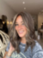 Thumbnail: TP31190: 7.5X8 17" ELAINE MEDIUM BROWN BASE /BRONDE