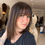Thumbnail: CL32601: CLOSED LACE TOPPER DARK BROWN LEXIE PRECUT BANGS 14-16"