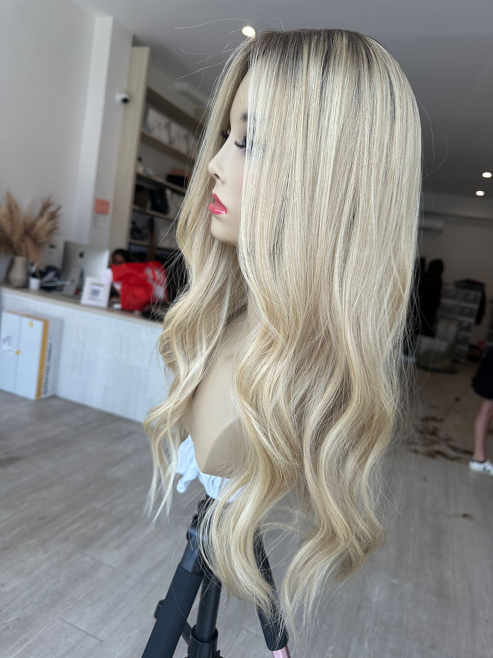 Thumbnail: TCP28830/31/38: 8x8 24” LIGHT DIMENSIONAL BLONDE SLIGHT ROOT
