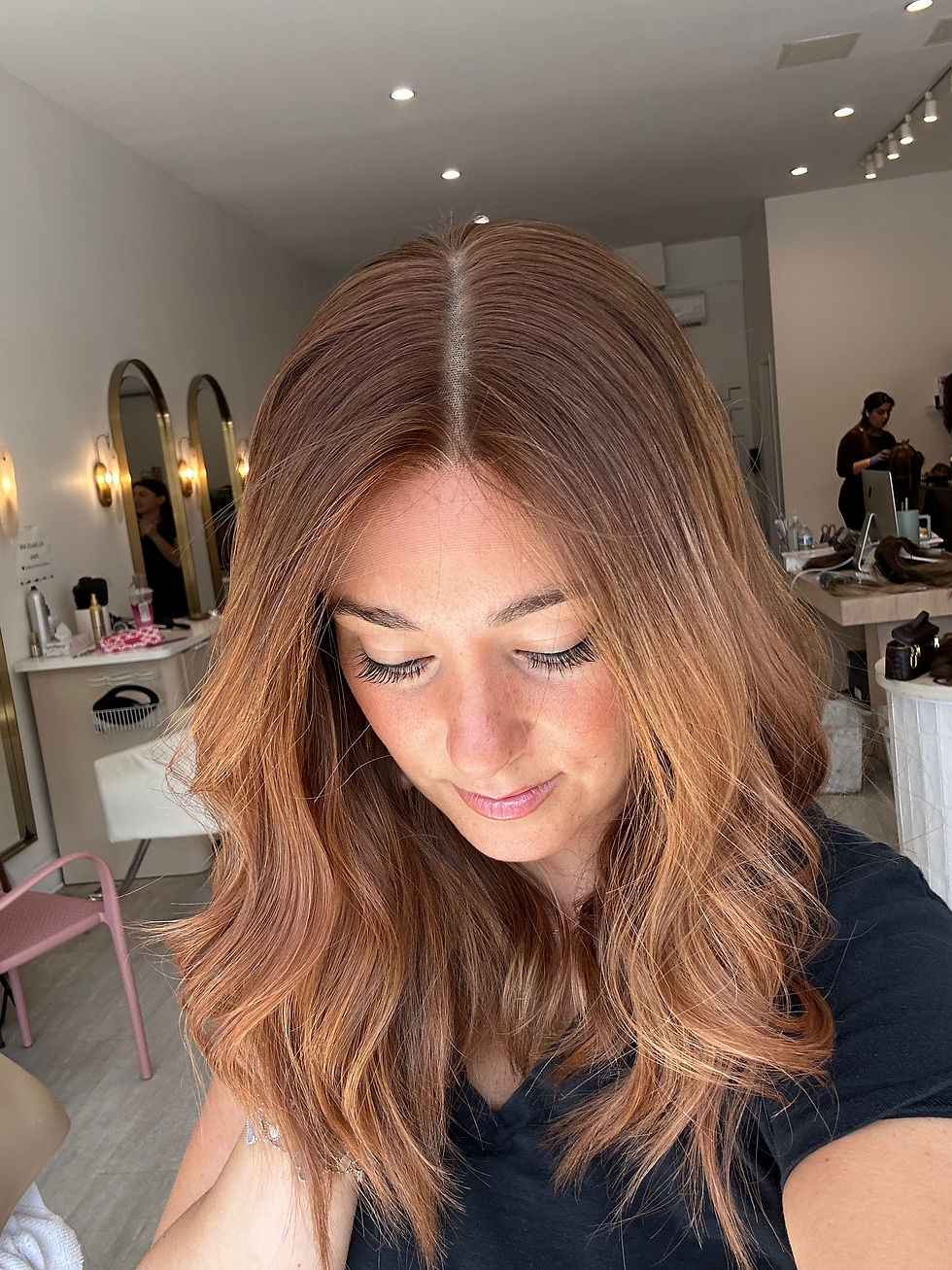 Thumbnail: LT7757: LACE TOP WIG XS 17" AUBURN COPPER
