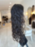 CLOSED LACE PERM NATURAL BLACK WAVY 8X8 24"