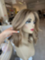 Thumbnail: LACE TOP WIG - DIMENSIONAL BUTTERSCOTCH BLONDE XS-L 12/16/18"