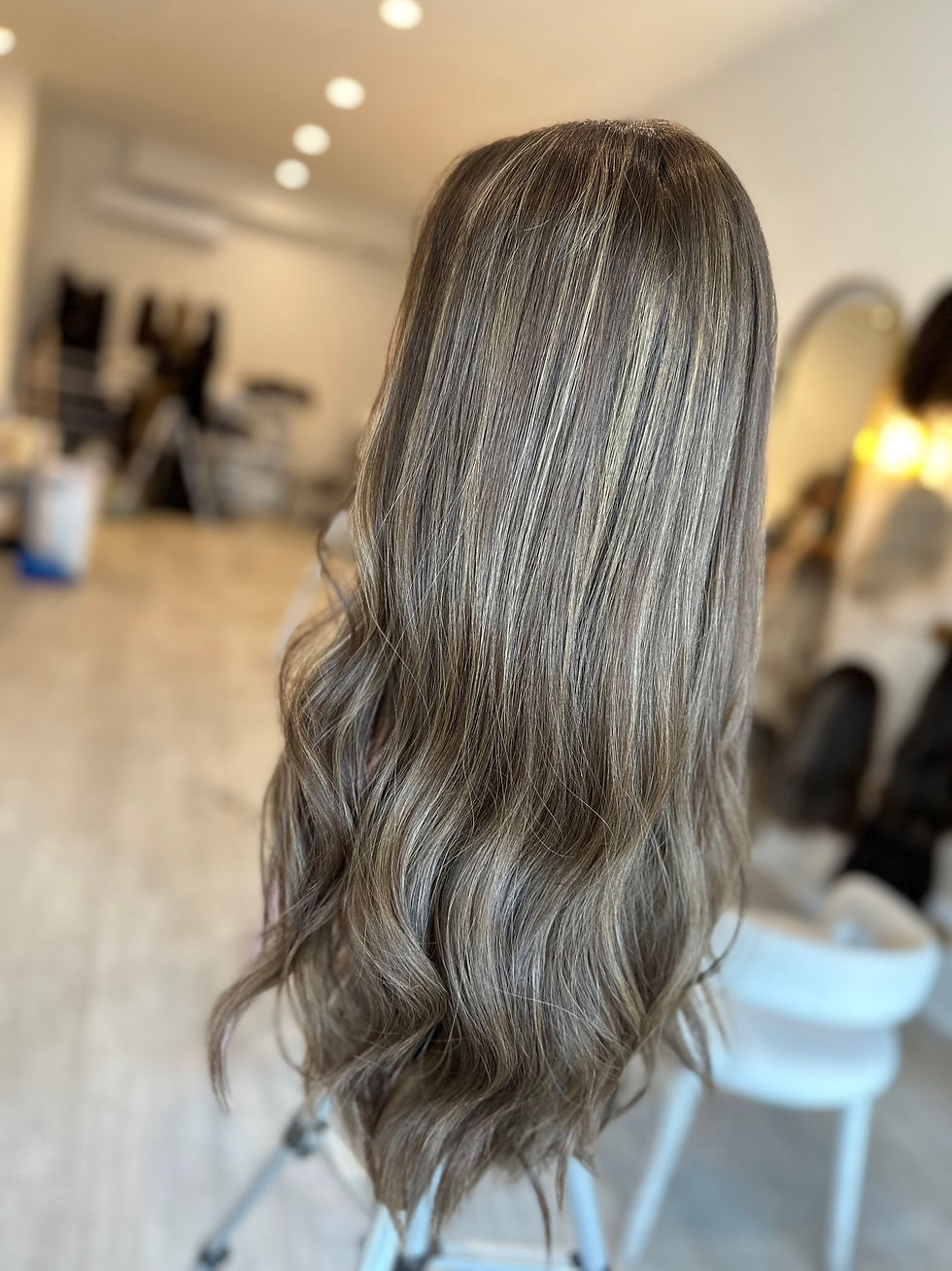 Thumbnail: LACE TOP WIG - LIGHT BROWN DIMENSIONAL 26" XS/S/M