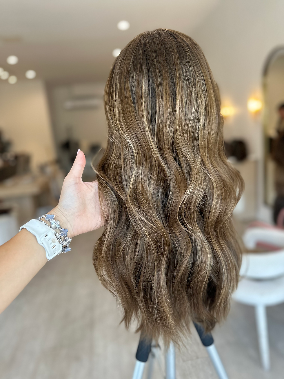 Thumbnail: LACE TOP WIG - CARAMEL BLISS 23-24" XS/S/M