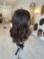 Thumbnail: LACE TOP WIG - NATURAL DARK BROWN - XS/S/M/L - 18"