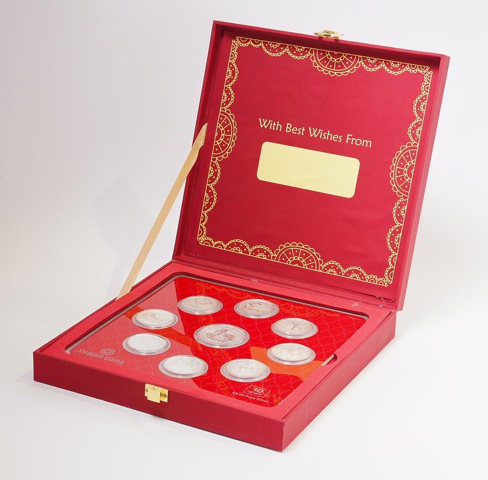 Shubh Vivaah Coin Box– Saptapadi Elegance