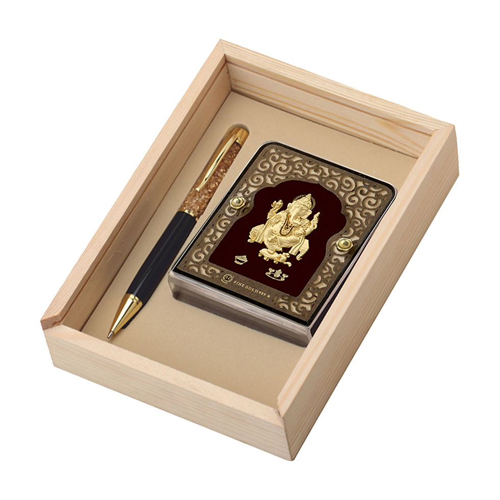 Pen + Ganesha Table Top Gift Set