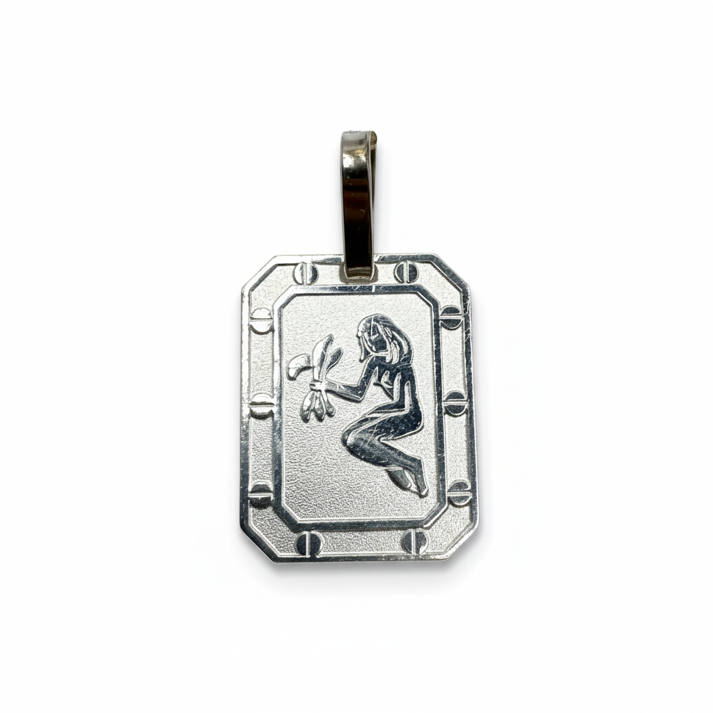 Virgo Rectangle Pendant