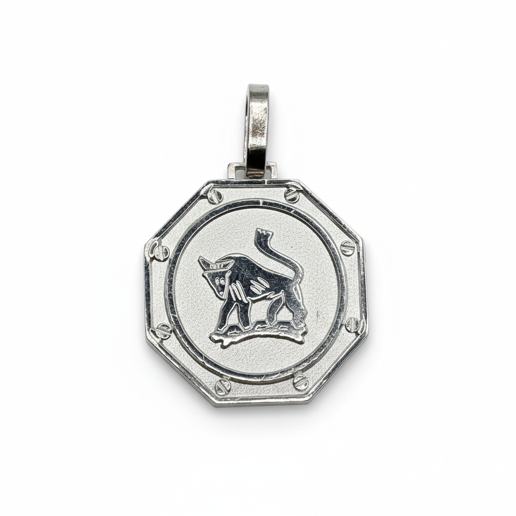 Taurus Octagon Pendant