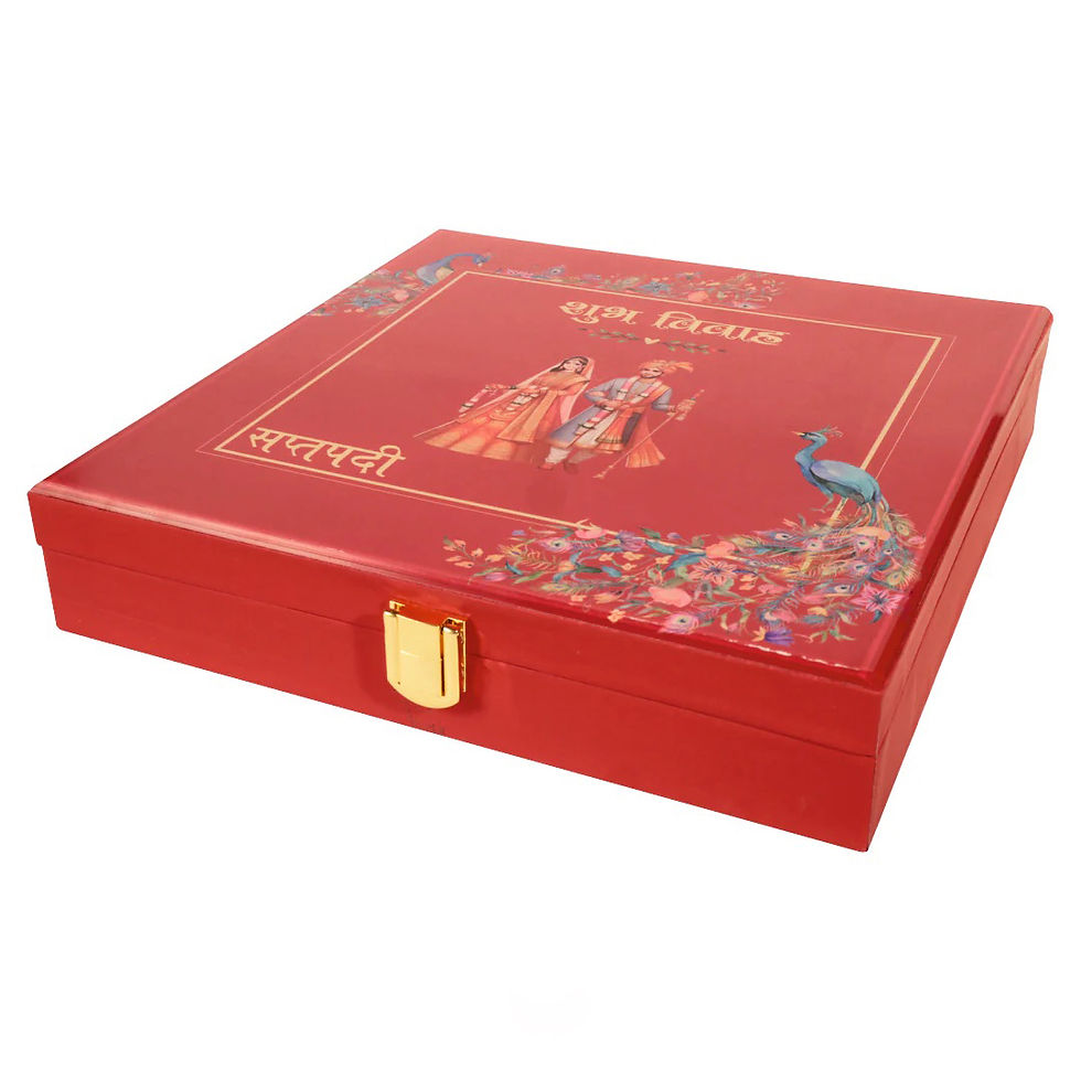 Thumbnail: Shubh Vivaah Coin Box– Saptapadi Elegance