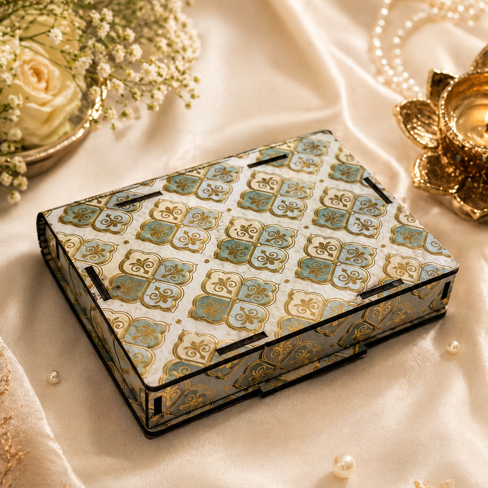 Thumbnail: Shankh Blessings Raksha Bandhan Box with Pure 925 Silver Coin