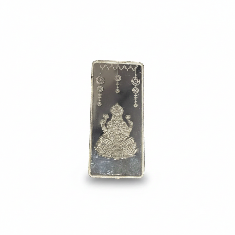 Thumbnail: 999 Goddess Lakshmi Silver Coin
