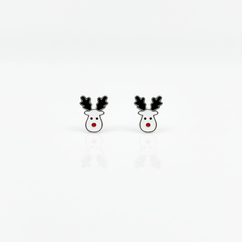 Reindeer Kids Stud Earrings