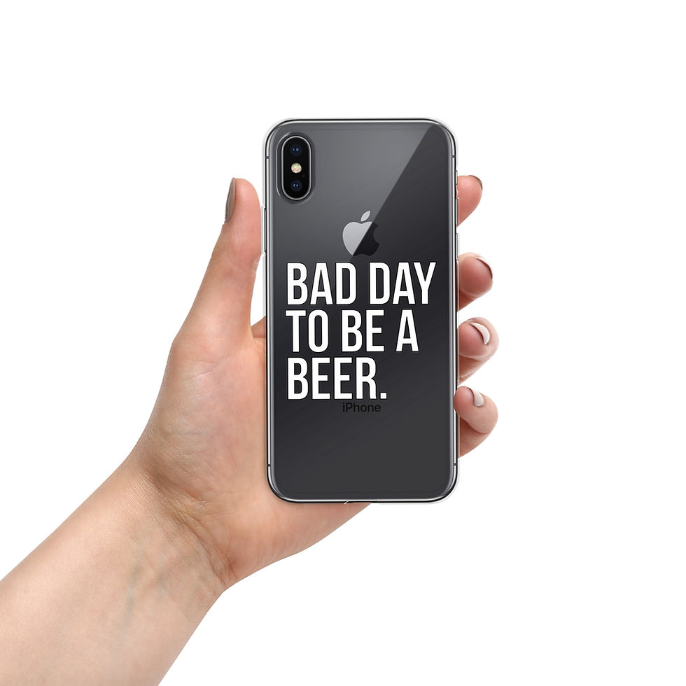 Thumbnail: BAD DAY TO BE A BEER iPHONE CASE