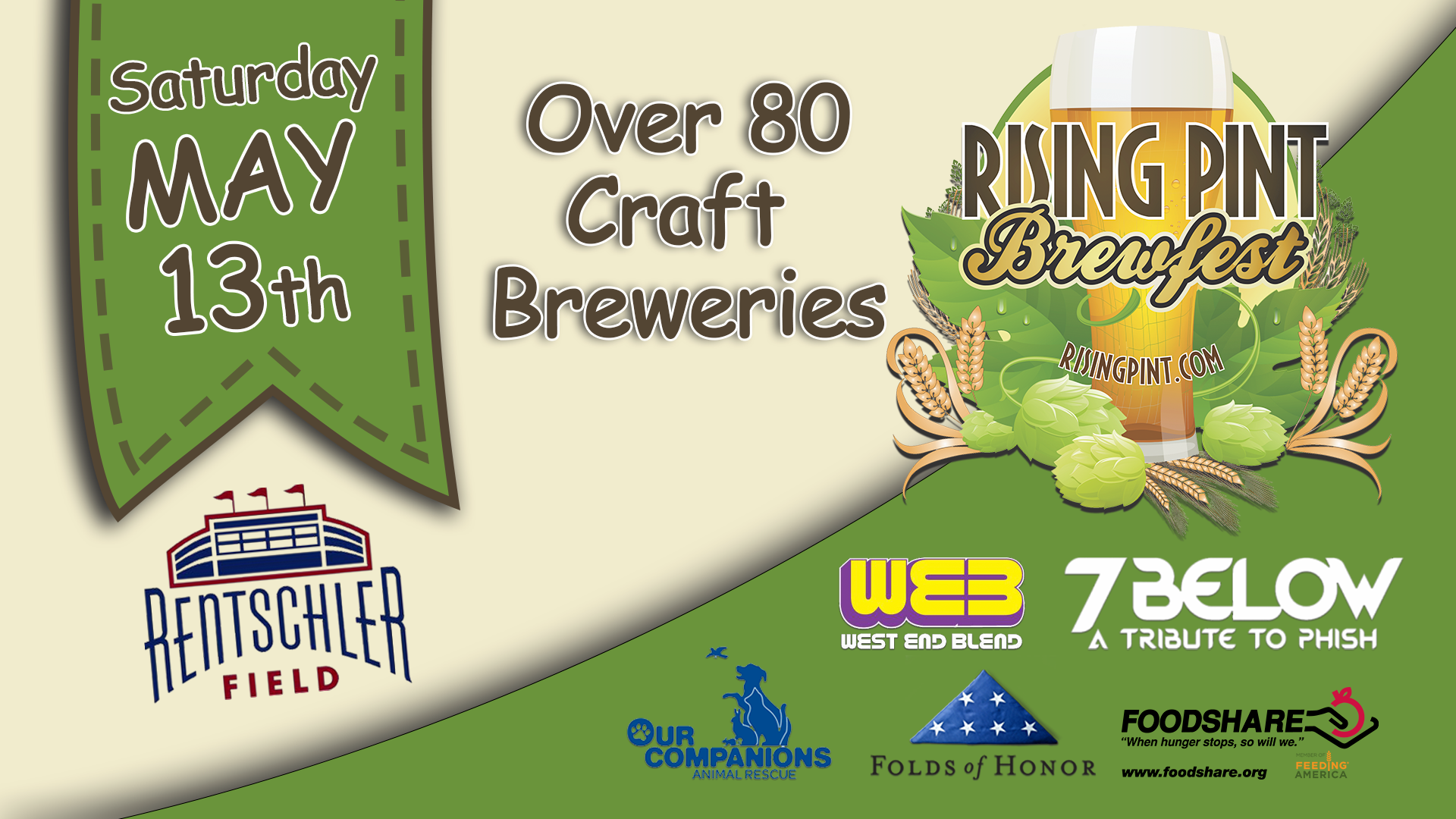Beer Festivals in CT Rising Pint BrewFest