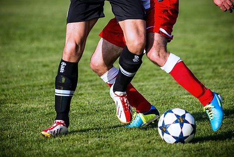 Black large 'soccer socks on sale