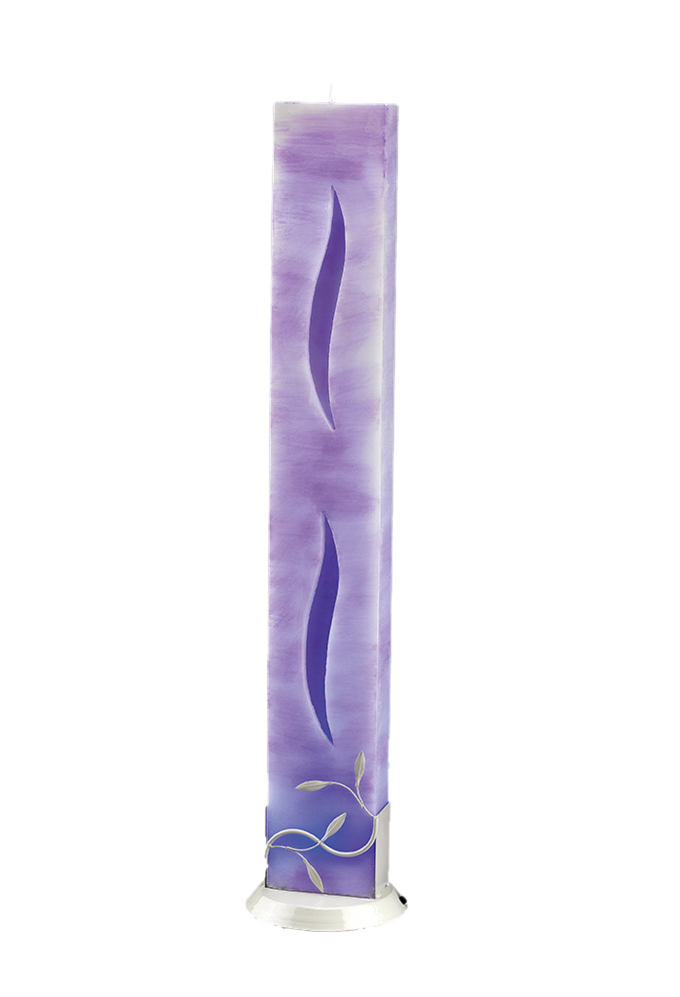 Λαμπάδα Γάμου Παράλληλη Φωτιζόμενη Με Led