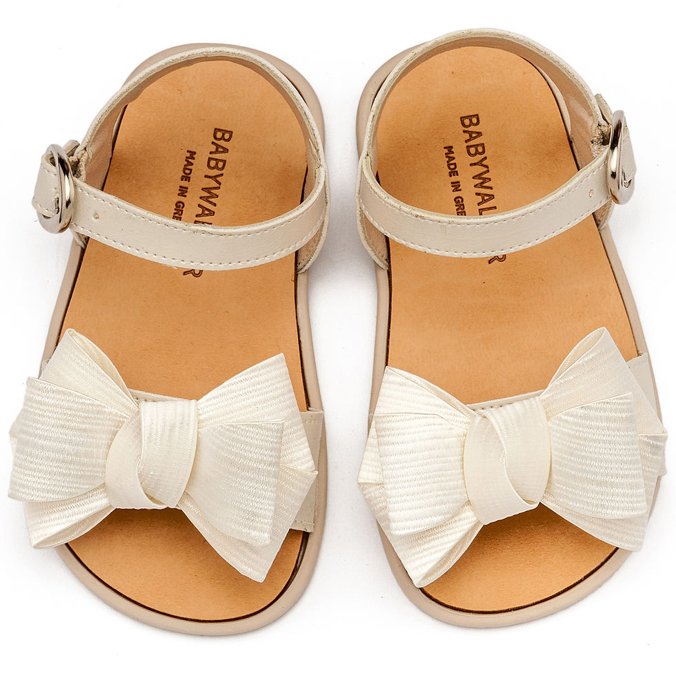 Μικρογραφία: Παπούτσια βάπτισης για κορίτσι BABYWALKER