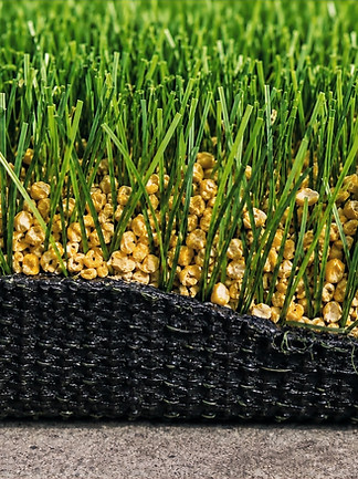 Corn infill synthetic grass