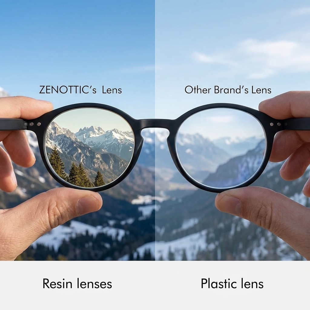 Unisex reading glasses with blue light protection and anti-reflective coating