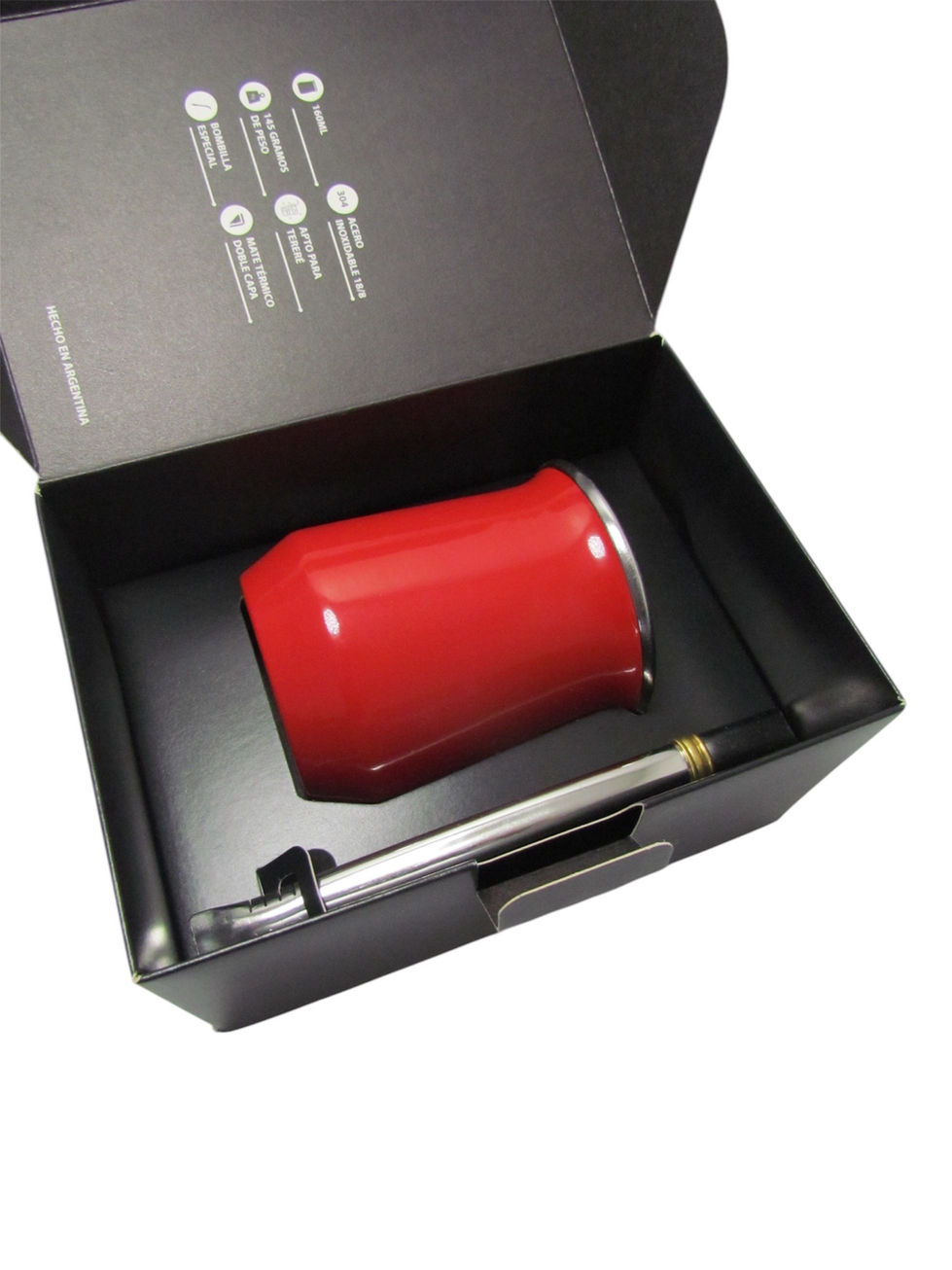 Caja Mate Acero