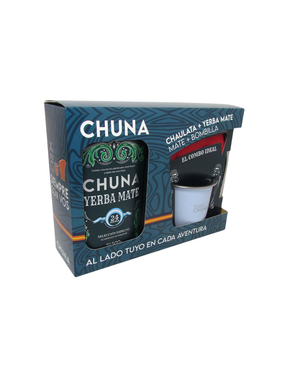 Set Mate, Yerba, Chaulata y Bombilla