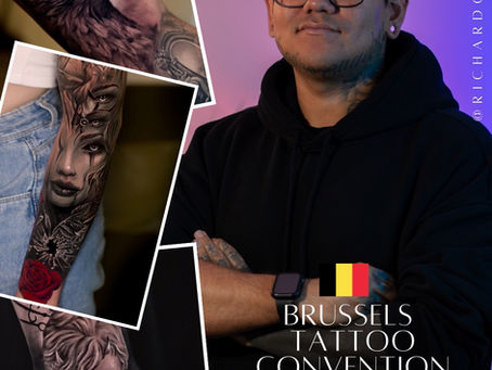 Richard Cuadros Tattoo in Brussels, Belgium – November 2nd to 9th