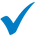 Tick Mark Symbol - light blue.png