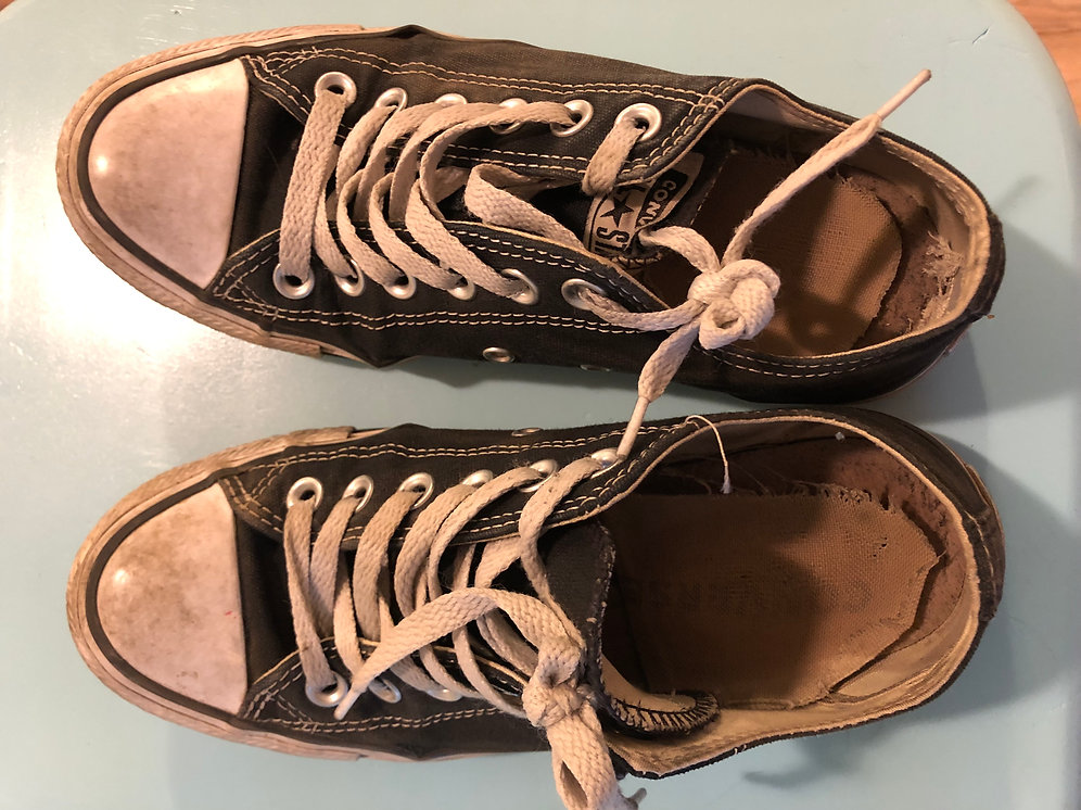 Old Smelly Converse Shoes samanthastarfish