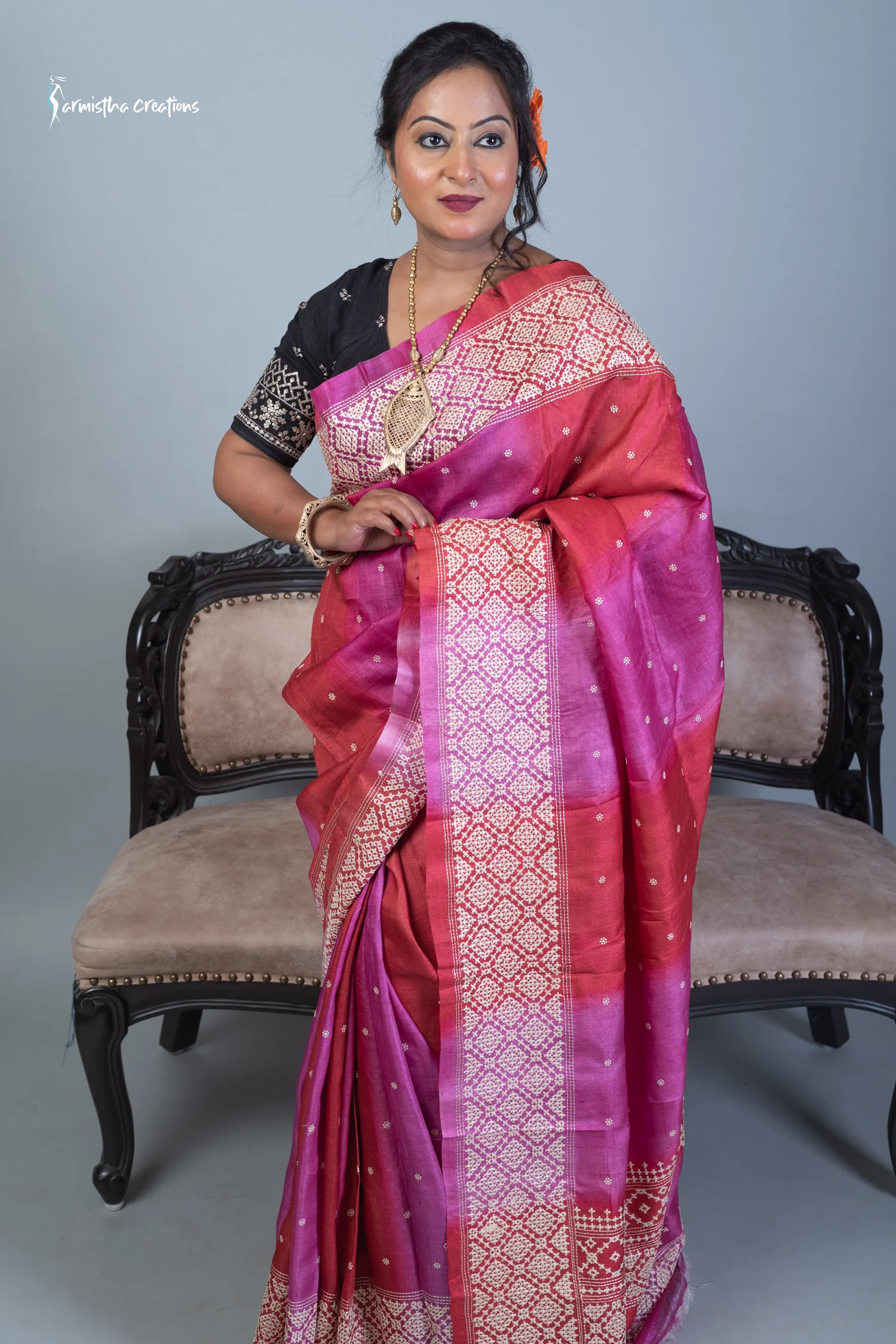 pure tussar silk saree price