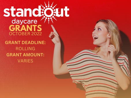 STANDOUT GRANT #1 - OCTOBER 2022