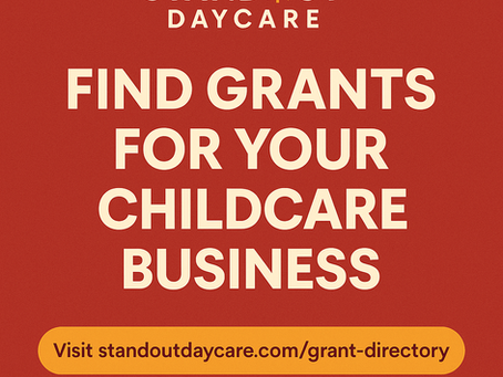 🌟💰 Unlock Funding for Your Childcare Business with the Standout Daycare Grant Directory 🏫📈