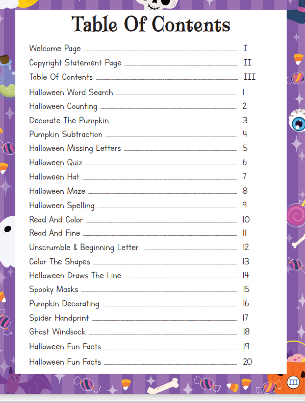 Thumbnail: "Ultimate October Halloween Activity Pack for Daycare Centers"