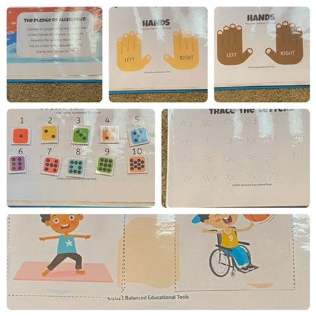 Thumbnail: Personalized Preschool Busy Book Binder