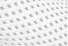 White geometric square background