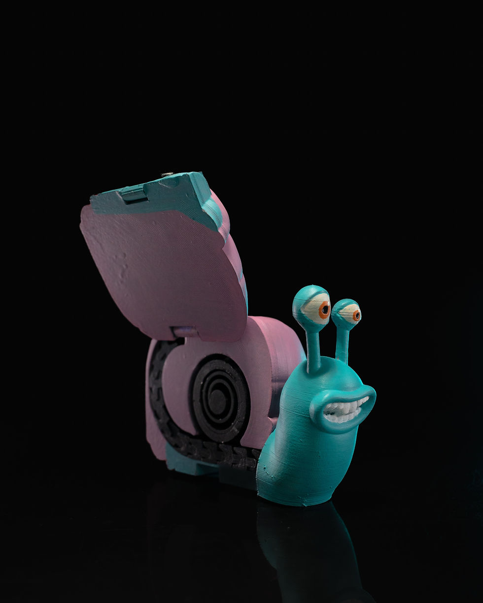 Thumbnail: Turbo collectible snail figure, Olij 3d Printing