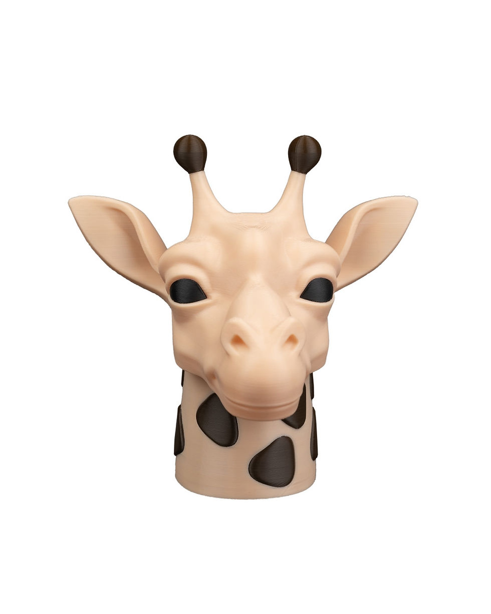 Thumbnail: Adorable giraffe head figurine