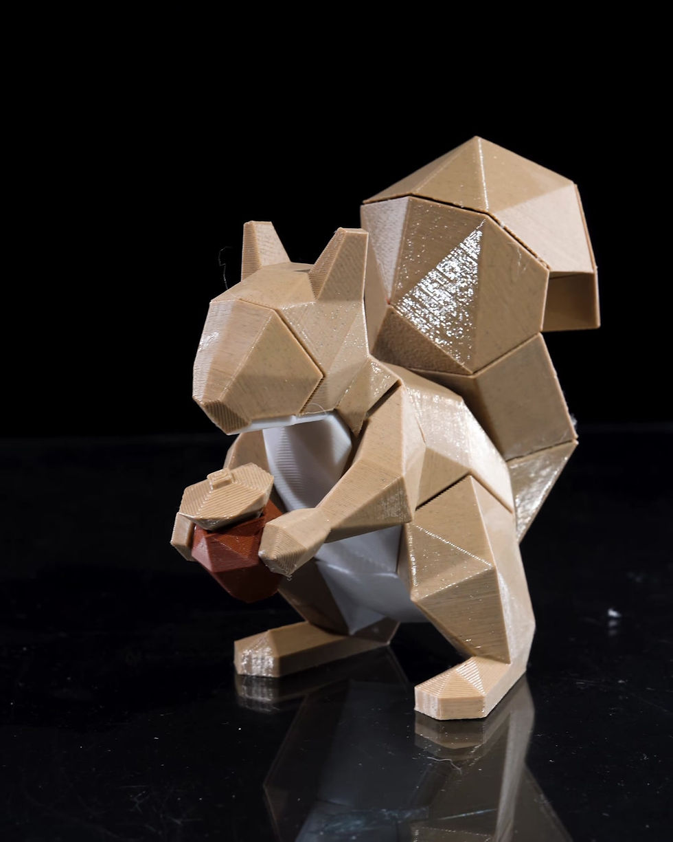 Thumbnail: Low Poly Squirrel Puzzle