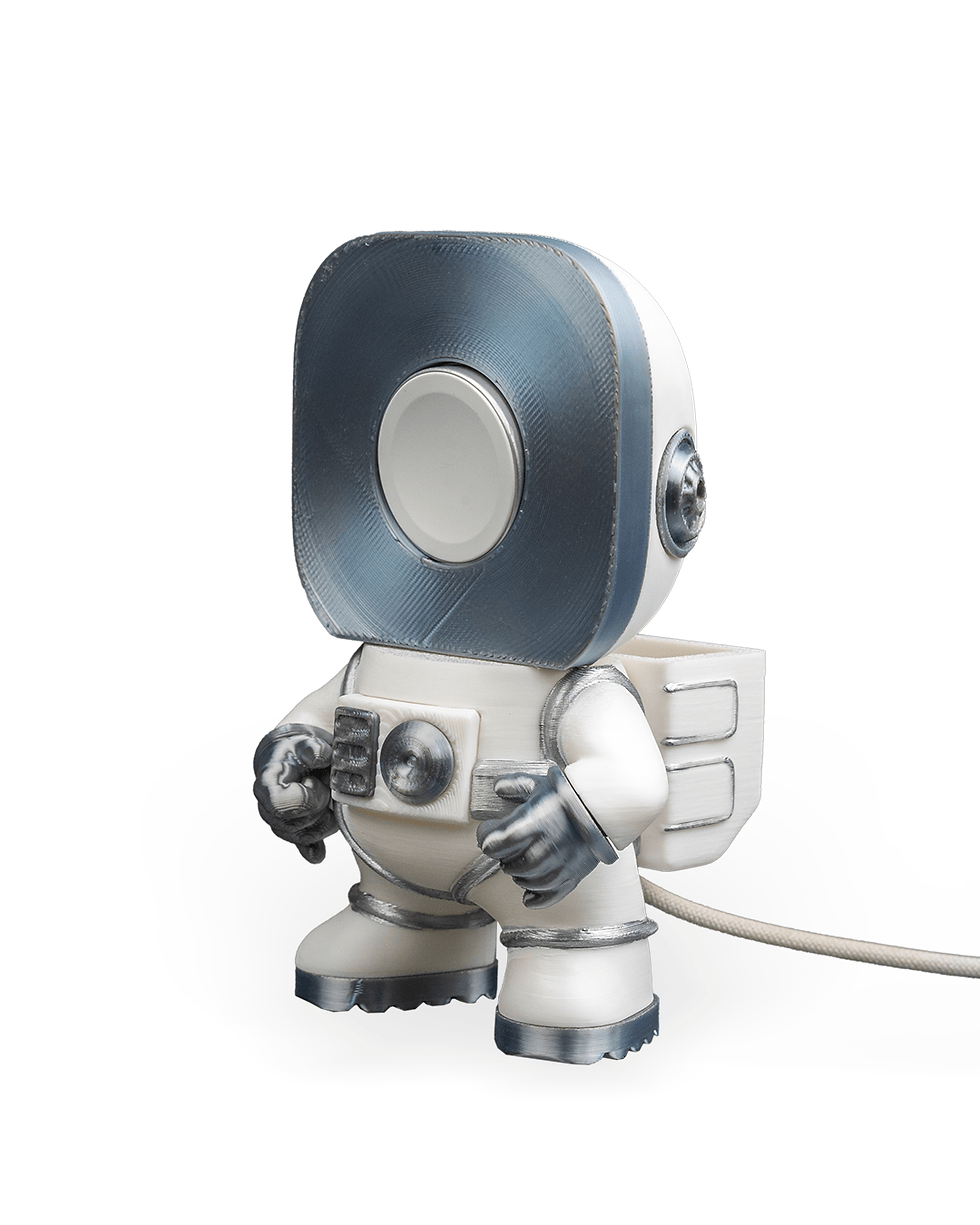 Thumbnail: Cute astronaut robot figurine