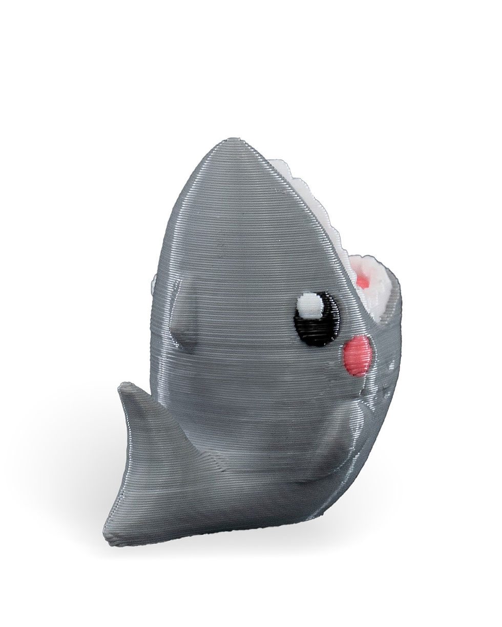 Thumbnail: Adorable 3D-printed baby shark figurine