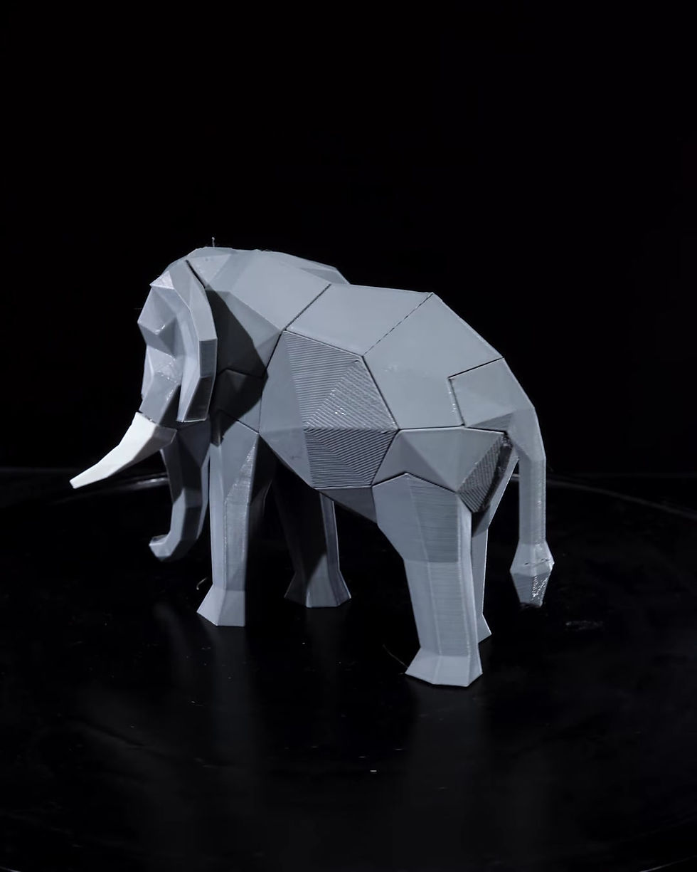Thumbnail: Low Poly Elephant Puzzle