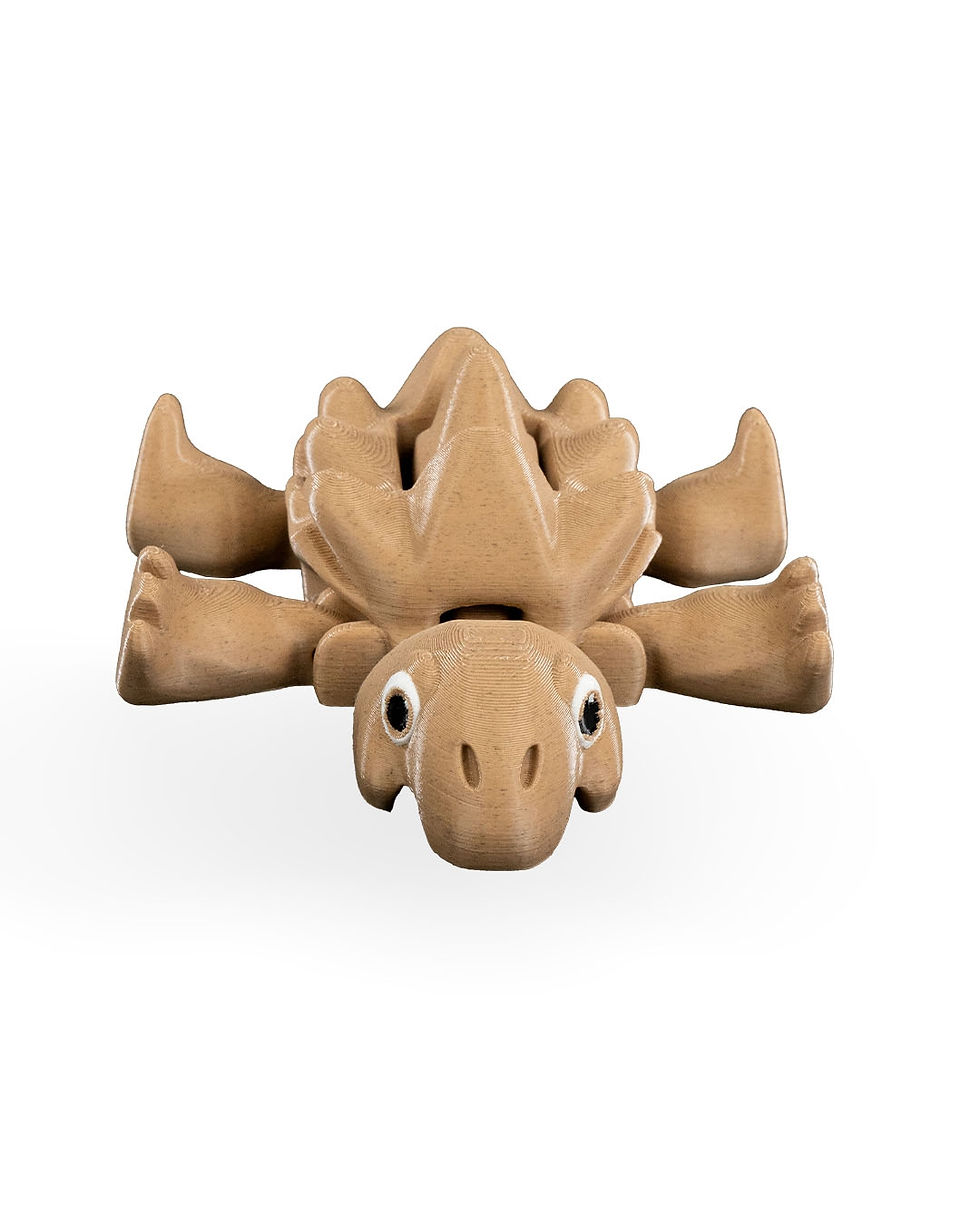 Thumbnail: Adorable brown turtle toy