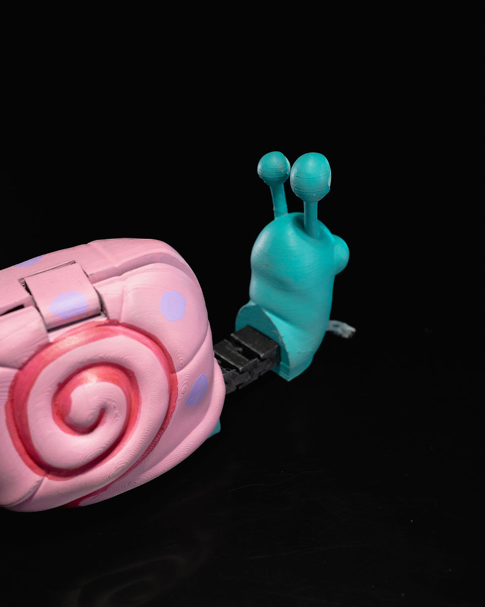 Thumbnail: Gary the Snail 3D print model