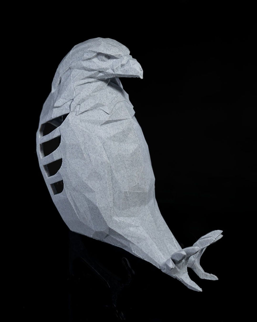 Thumbnail: Detailed Origami Eagle sculpture