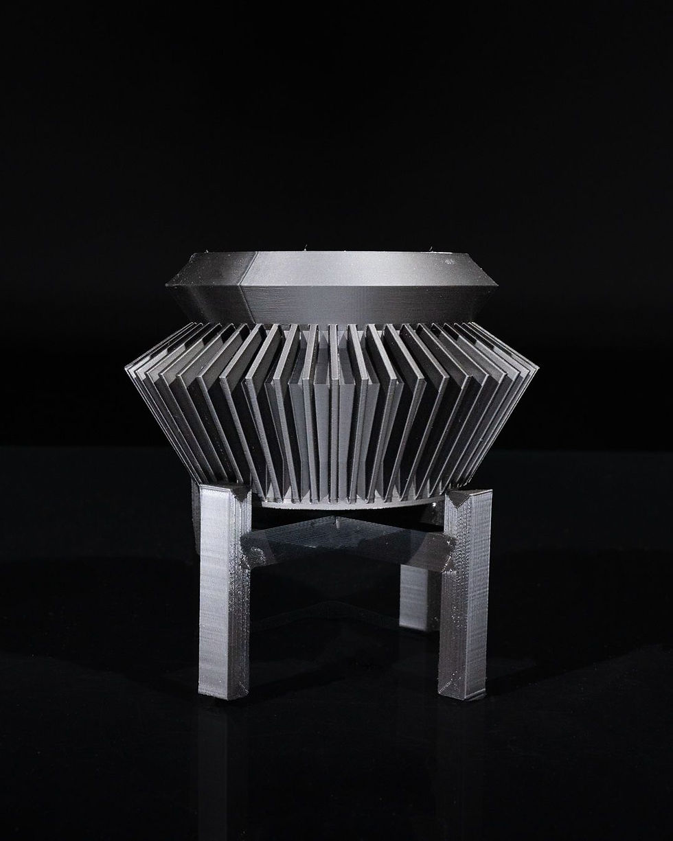 Thumbnail: 3D printed metal heat sink